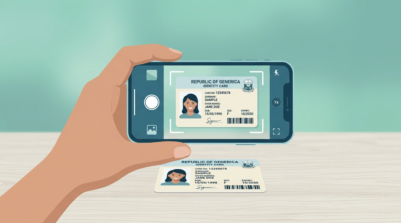 Capture your ID document